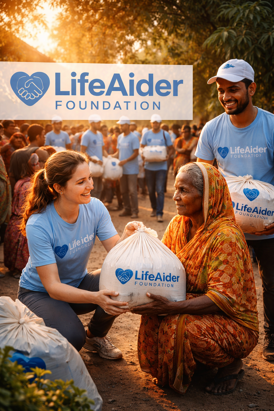 LifeAider Foundation community support photo